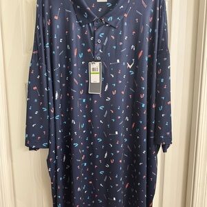 NWT Callaway Polo Shirt Opti-Dri Golf Shirt 5XLT
